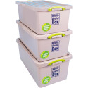 Really Useful Box Recycled opbergdoos 82 l, nestbaar, grijs