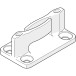 Self-Clamping T Floor Guide for Hawa Junior 80 and 120 Sliding Doors per piece