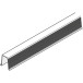 Bottom Guide Rail for Hawa Junior 80 and 120 Sliding Doors 1.3 m per piece