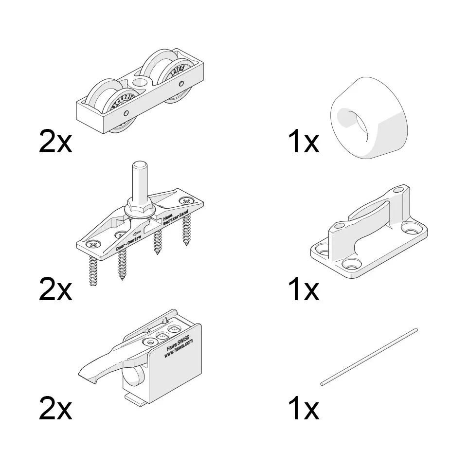 Hawa Junior 80 Z Sliding Door Fitting...