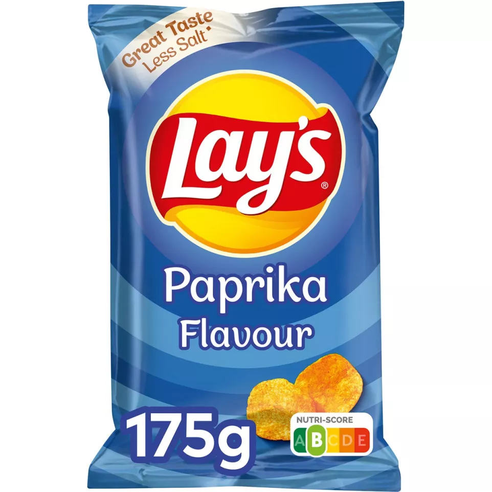 Lay's Chips Paprika, zak van 175 g