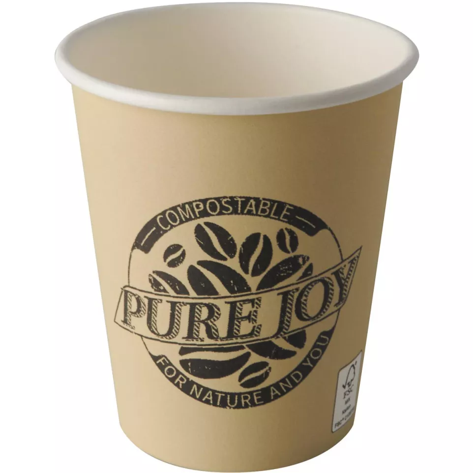 Beker uit karton (pure joy), 200 ml,...
