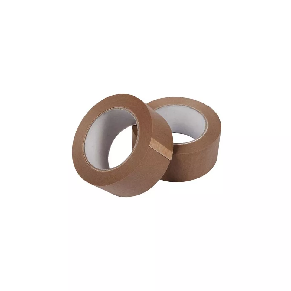 Verpakkingstape, ft 50 mm x 50 m, bruin