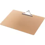 Q-Connect Clipboard, Rigid Cardboard, A3 Landscape, Brown