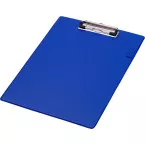 Q-CONNECT klemplaat, PP, ft A4, blauw