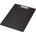 Q-CONNECT klemplaat, PP, ft A4, zwart