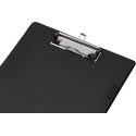 Q-CONNECT klemplaat, PP, ft A4, zwart
