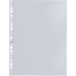 Oxford showtas, A4, uit glasheldere PP, 11-gaatsperforatie, 50 micron, pak van 100 stuks
