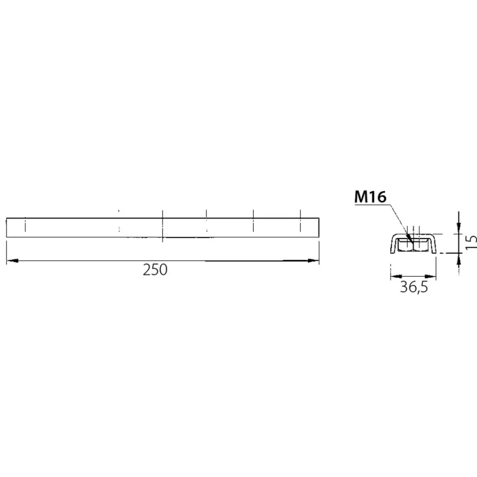 Mounting Plate for Sliding System ROB...