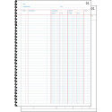 Sigel Expres manifold caisse avec colonne btw, ft A4, néerlandais, dupli (50 x 2 feuilles)
