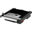 Domo grill multifonctionnel, inox, noir