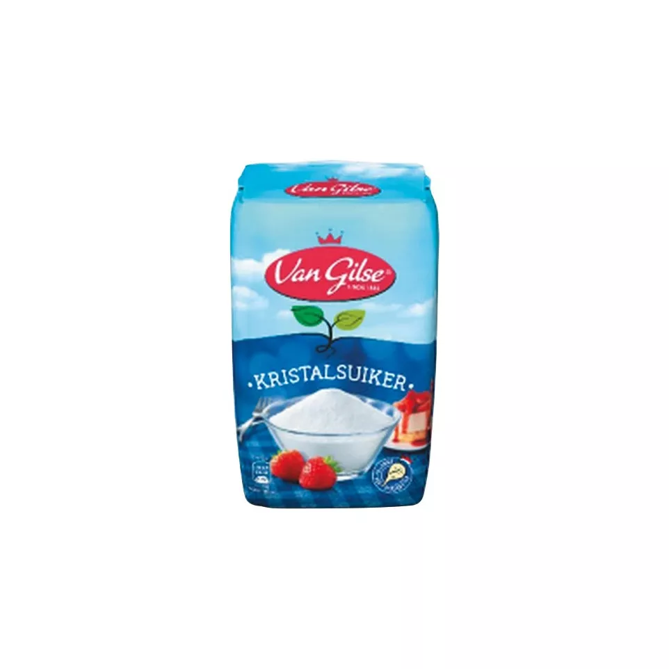 Van Gilse kristalsuiker, pak van 1 kg