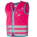 Wowow Crazy Monster Children's Reflective Vest Pink Size L
