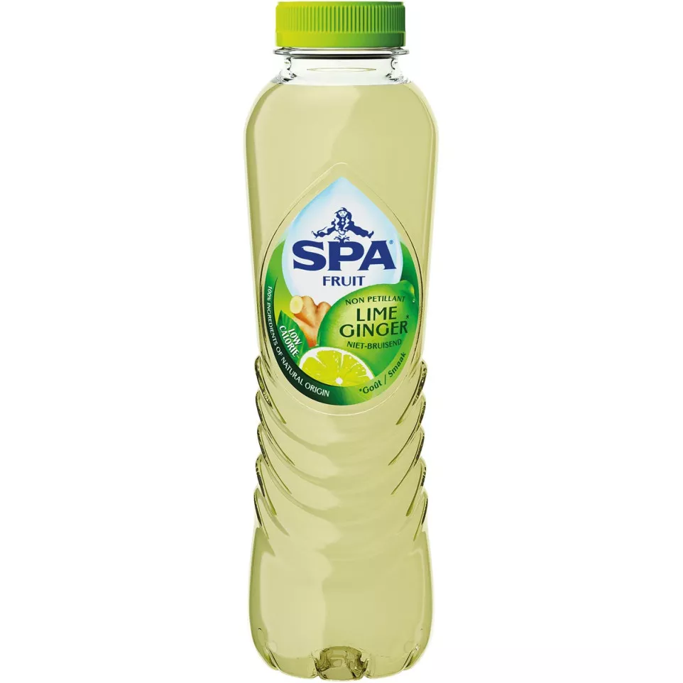 Spa Fruit Still lime-ginger, fles van...