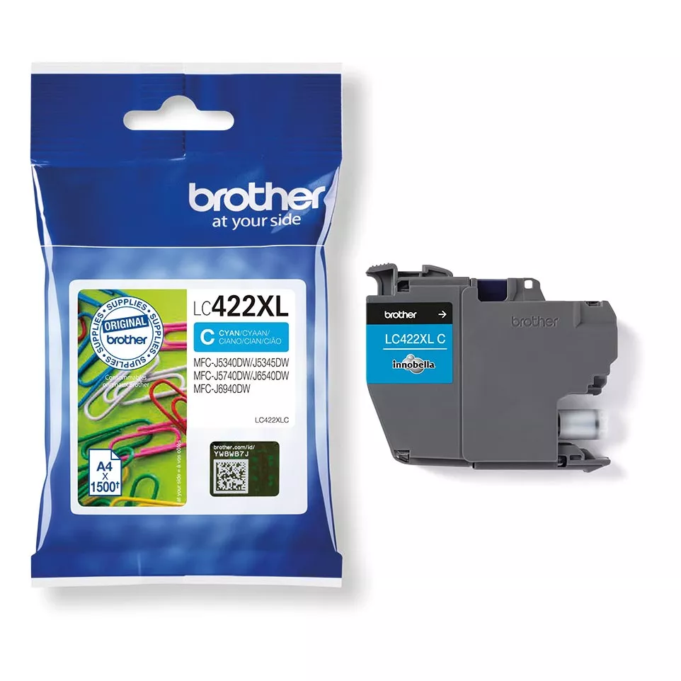 Genuine Brother LC422XLC High Yield...