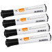 Nobo Glide Whiteboard Pens Bullet Tip Black Pack of 10
