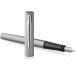 Waterman stylo plume Allure chrome pointe fine, 6 cartouches d'encre incluses, sous blister