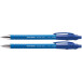 Paper Mate balpen Flexgrip Ultra RT medium, blauw, blister van 2 stuks