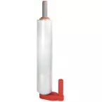 Distributeur pour des rouleaux de film Duo-50, plastique, rouge