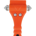 Westcott First Aid Only marteau de secours avec coupeur de ceinture, incl. fixation, 2 pièces, orange