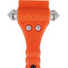 Westcott First Aid Only marteau de secours avec coupeur de ceinture, incl. fixation, 2 pièces, orange
