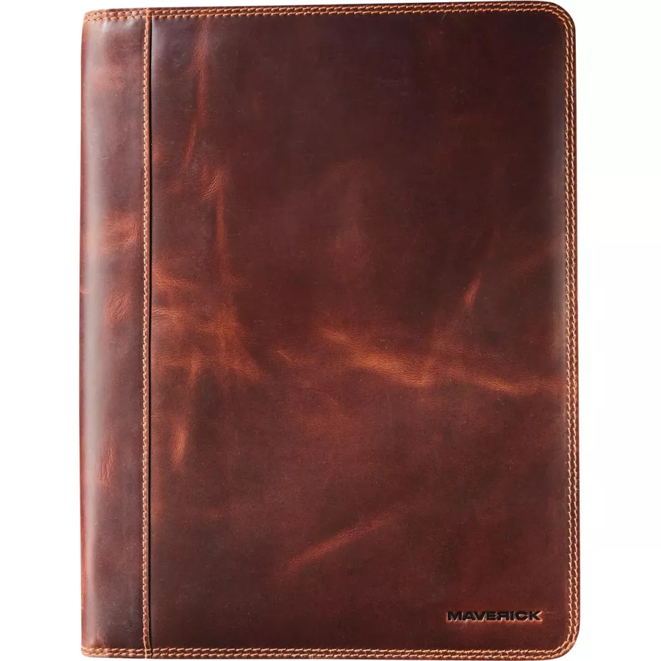 Maverick Leather Writing Pad for A4...