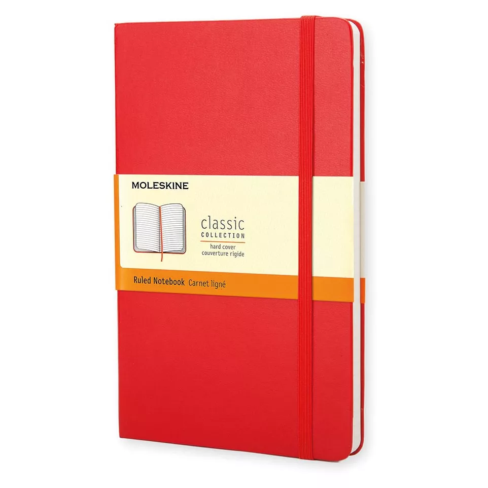 Moleskine carnet de notes, ft 13 x 21...