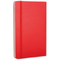 Moleskine carnet de notes, ft 13 x 21 cm, ligné, couverture solide, 240 pages, rouge