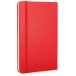 Moleskine notitieboek, ft 13 x 21 cm, gelijnd, harde cover, 240 blad, rood