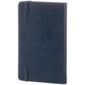 Moleskine Classic Hard Cover Ruled Pocket Notebook 9 x 14 cm 192 Pages Sapphire Blue