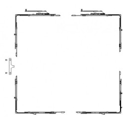 GU-mZ Silver Compass Box Anti-Misoperation 13mm Left K.16993.13.L.1 per piece