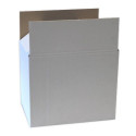 White Corrugated Shipping Box 430 x 320 x 90 mm