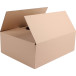 Brown Corrugated Shipping Box, 340 x 280 x 120 mm