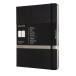 Moleskine notitieboek professional,  ft 19 x 25 cm, gelijnd, harde cover, 189 blad, zwart