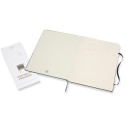 Moleskine notitieboek professional,  ft 19 x 25 cm, gelijnd, harde cover, 189 blad, zwart
