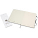 Moleskine notitieboek professional,  ft 19 x 25 cm, gelijnd, harde cover, 189 blad, zwart
