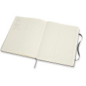Moleskine notitieboek professional,  ft 19 x 25 cm, gelijnd, harde cover, 189 blad, zwart