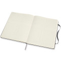 Moleskine notitieboek professional,  ft 19 x 25 cm, gelijnd, harde cover, 189 blad, zwart