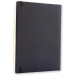 Moleskine carnet de notes, ft 19 x 25 cm, quadrillé, couverture flexible, 192 pages, noir