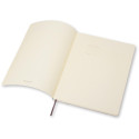 Moleskine carnet de notes, ft 19 x 25 cm, quadrillé, couverture flexible, 192 pages, noir
