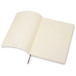 Moleskine carnet de notes, ft 19 x 25 cm, quadrillé, couverture flexible, 192 pages, noir