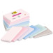 Post-it Super Sticky notes Soulful, 90 vel, ft 76 x 127 mm, geassorteerde kleuren, pak van 6 blokken