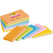 Post-it Super Sticky notes Boost, 90 vel, ft 76 x 127 mm, geassorteerde kleuren, pak van 5 blokken