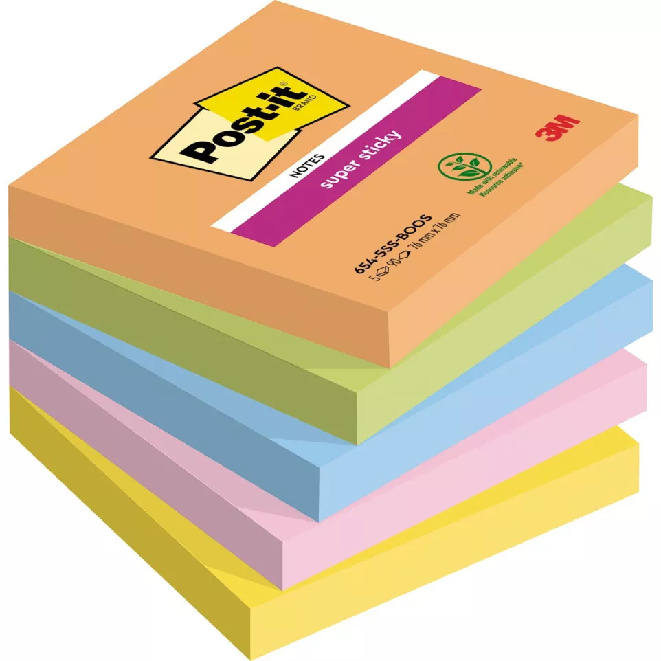 Post-it Super Sticky notes Boost, 90...
