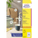 ETIK ROND WT PERM 30MM 480X