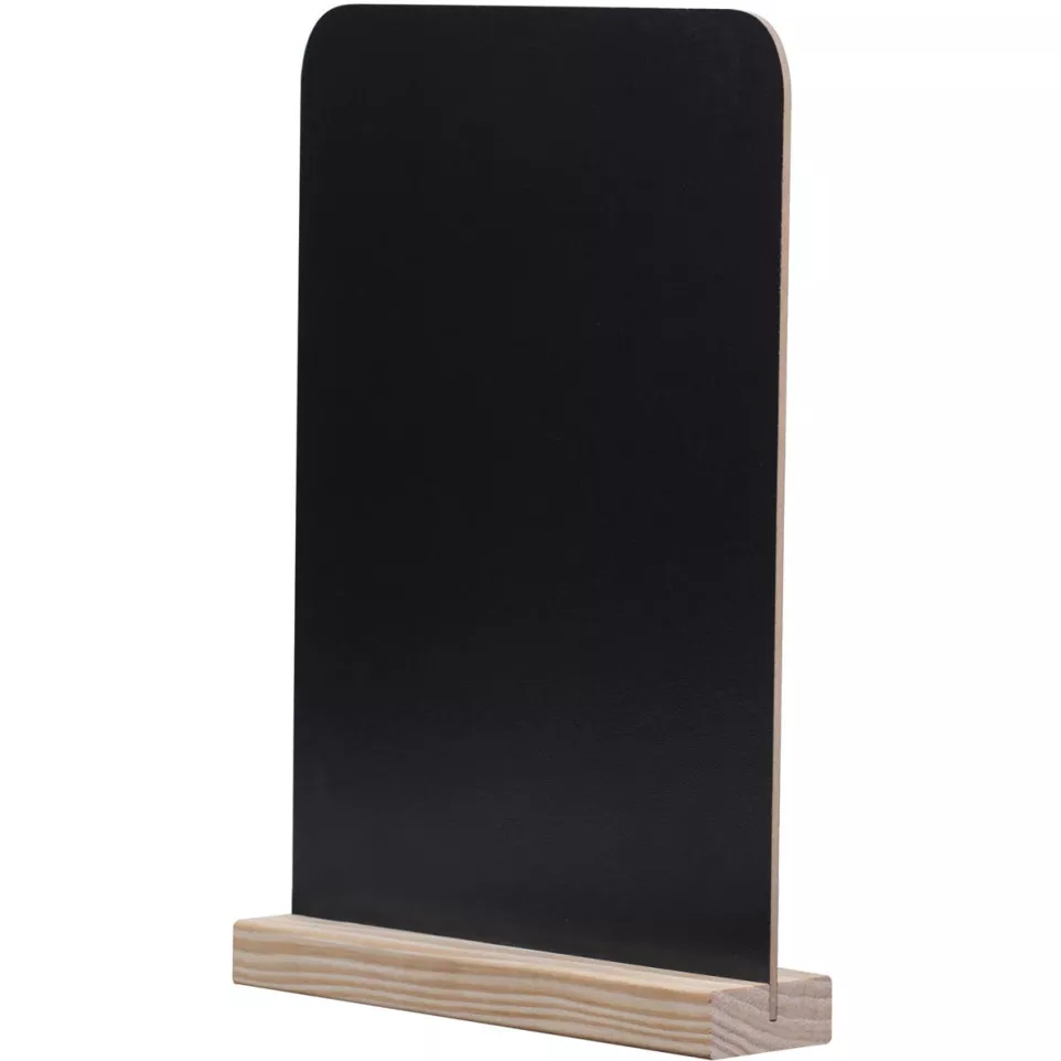 Bi-Office Table Menu Slate A4