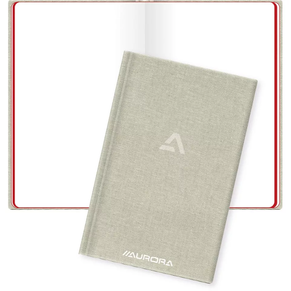 Aurora Copybook 10.5 x 16.5 cm White...