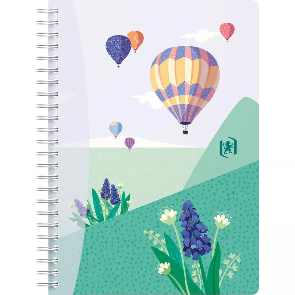 Oxford Spiral Wired Notebook Horizon...
