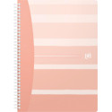 Oxford Iconics spiraalschrift, ft B5, 120 bladzijden, geruit 5 mm, geassorteerde kleuren