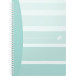 Oxford Iconics spiraalschrift, ft B5, 120 bladzijden, geruit 5 mm, geassorteerde kleuren